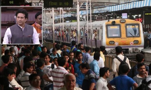Tendulkar writes to Railway Minister, suggests creation of dedicated zone for Mumbai