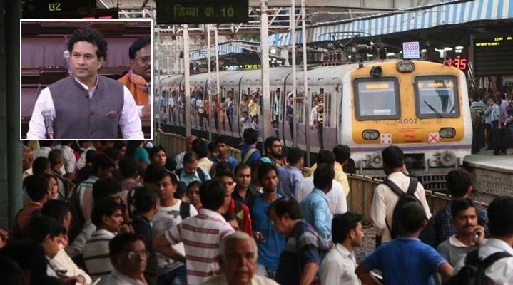 Tendulkar writes to Railway Minister, suggests creation of dedicated zone for Mumbai