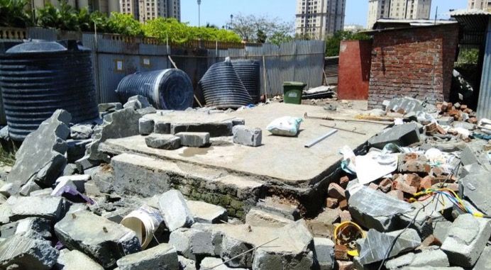 Water tank collapses at Powai’s Hiranandani Complex, 7 injured