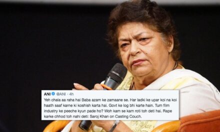 Don’t target Bollywood for ‘casting couch’ as it’s consensual, provides livelihood: Choreographer Saroj Khan