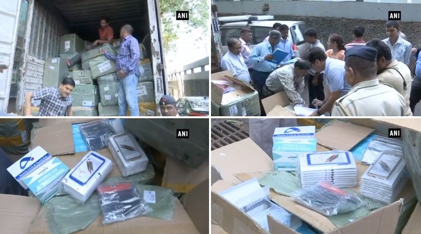 Mobile parts, accessories worth Rs 3 crore seized from tempo near CSMT