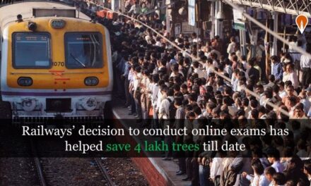 With online exams, Railways has replaced 310 crore A4 sheets, helped save 4 lakh trees