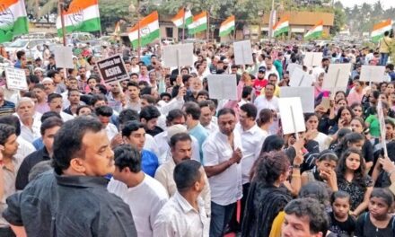 Woman Congress worker alleges molestation by male party workers during Juhu protest