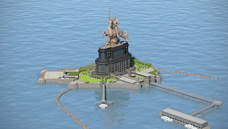 Height of Shivaji statue upped by 2 metres to ensure it becomes world’s tallest monument upon completion
