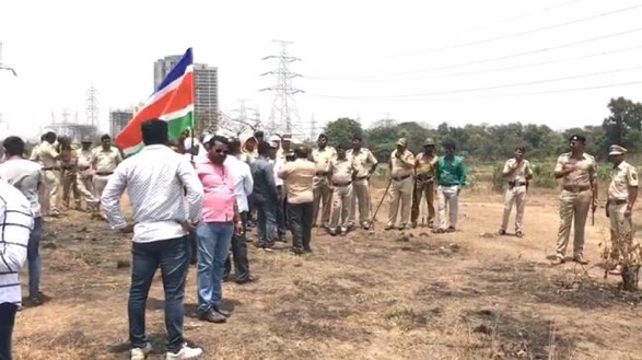 MNS activists heckle officials, disrupt bullet train land survey in Thane