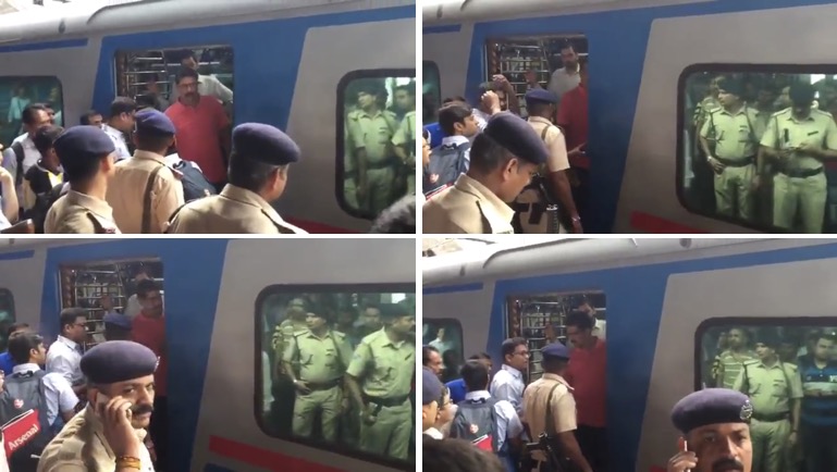 Angry commuters bring AC local to halt at Andheri station over non-functional AC