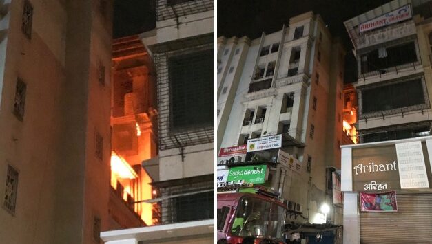 Fire breaks out at residential building in Thane’s Tembhi Naka