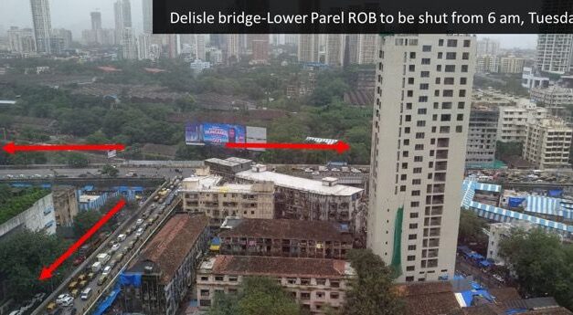 Delisle bridge-Lower Parel ROB to be closed, dismantled from Tuesday amid safety concerns