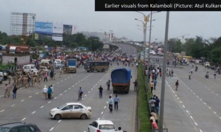 Visuals: Maratha groups call of Mumbai bandh midway amid violence