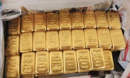 15 gold bars recovered from under the seat of Air India plane at Mumbai airport