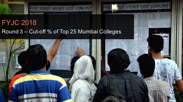 FYJC 2018 Round 3: Cut-off percentages Top 25 Mumbai colleges