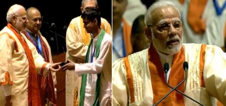 PM Narendra Modi delivers convocation address at IIT-Bombay