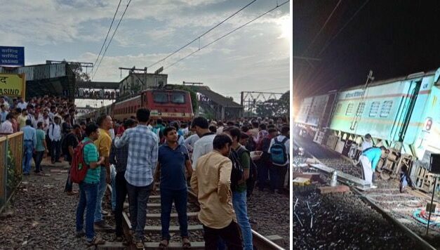 Derailment, agitation & disruption mar services on CR’s Mumbai-Kasara line