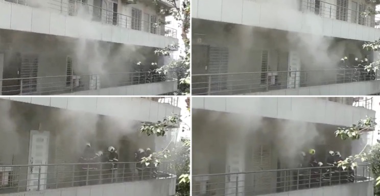 Video: Fire breaks out at Madhu Industrial Estate in Andheri