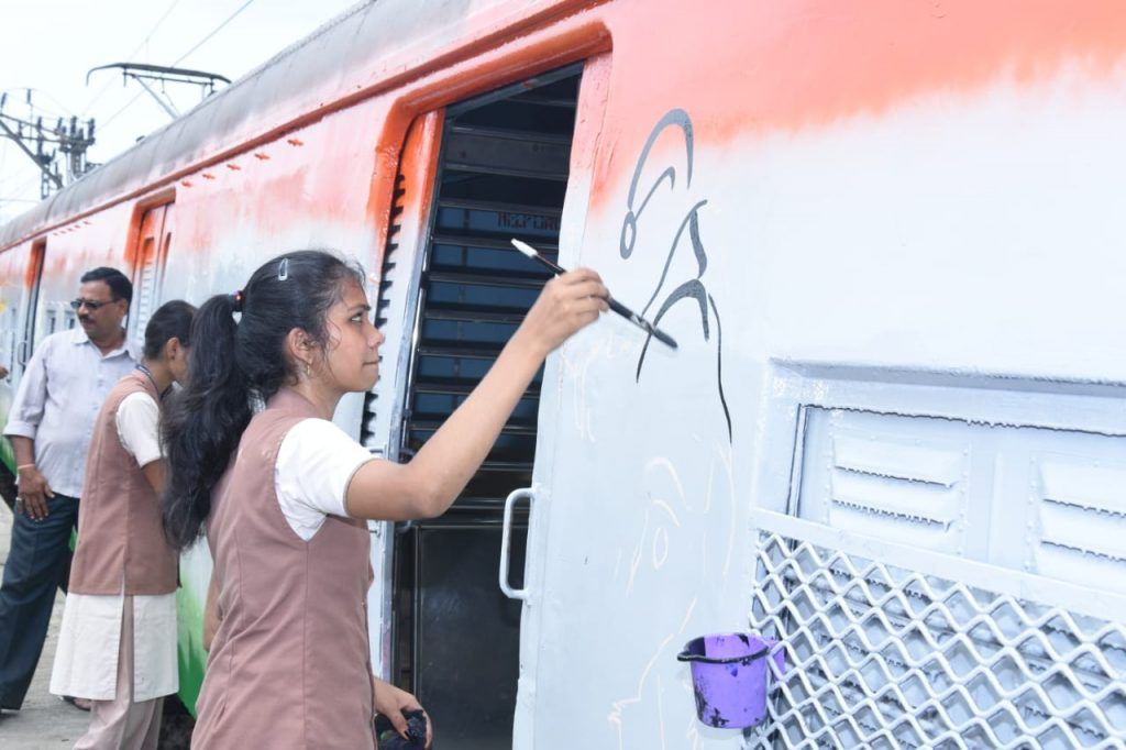 In Pics: CR to introduce Mumbai's first 'tricolour' local on occasion of Gandhi Jayanti on Oct 2 7