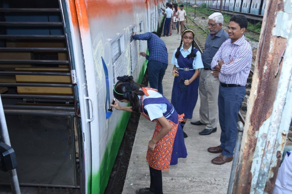 In Pics: CR to introduce Mumbai's first 'tricolour' local on occasion of Gandhi Jayanti on Oct 2 8