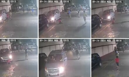 Shocking video shows kid’s miraculous escape after being run over by lady in Ghatkopar, debate ensues over who is to blame