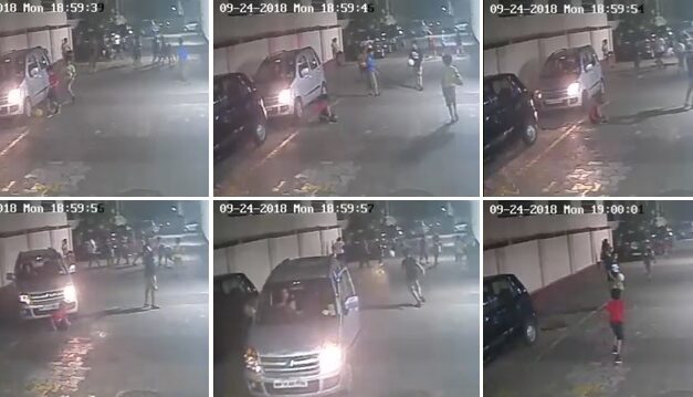 Shocking video shows kid’s miraculous escape after being run over by lady in Ghatkopar, debate ensues over who is to blame