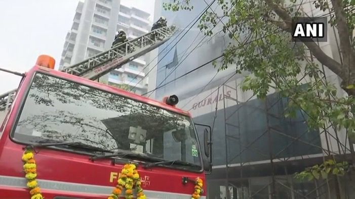 Fire breaks out at Gujral House building on CST Road in Santacruz