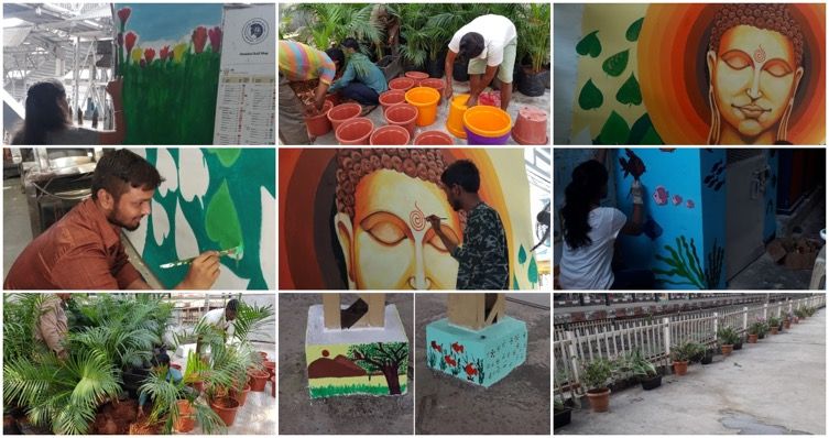 In Pics: Matunga station gets a stunning makeover 1