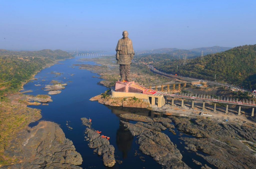 In Pics: PM unveils Sardar Vallabhbhai Patel's 182-metre tall 'Statue Of Unity' 6