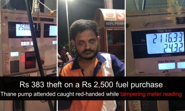 Scam Alert: Thane pump attended caught red-handed while tampering meter reading