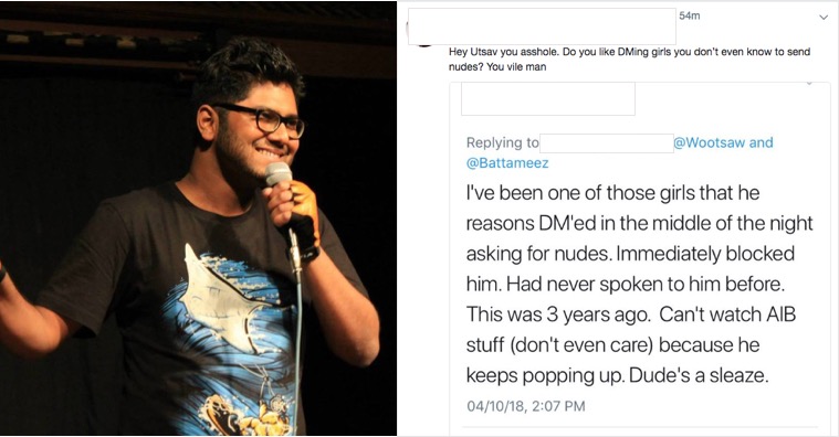 Writer accuses comic Utsav Chakraborty of sexual harassment, sparks #MeToo movement