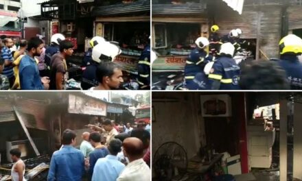 4 shops gutted in Byculla fire
