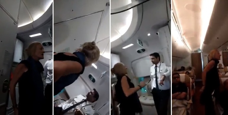 Video: Drunk Irish passenger abuses Air India crew after they refuse to serve more wine