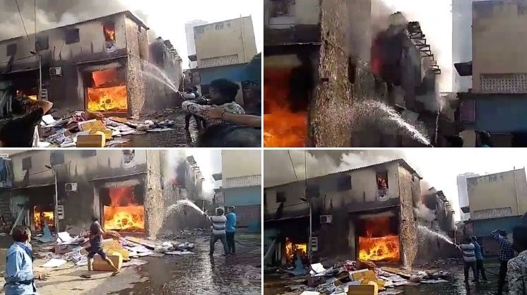 4 die in fire at Kandivali garment factory