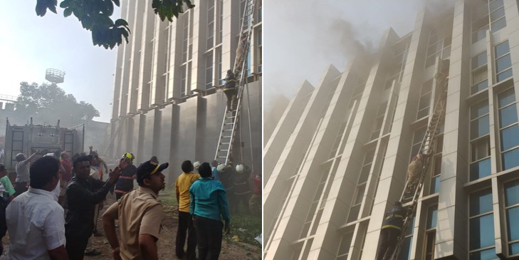 Major fire breaks out at ESIC Kamgar Hospital in Andheri: 2 dead, dozens injured