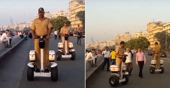Mumbai police get 5 new Segways to patrol promenades at Bandra, Worli & Versova