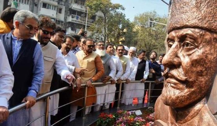 25-metre tricolour, mural of freedom fighter Maulana Azad now adorn busy Nagpada junction