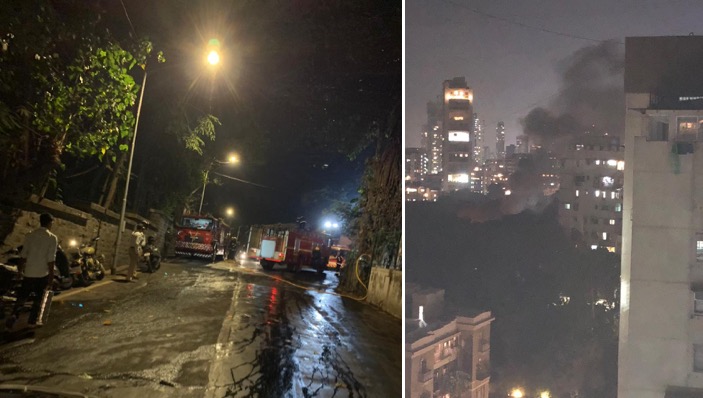 Minor fire breaks out at servant quarters of minister Girish Bapat's bungalow in Malabar Hill