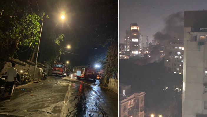 Minor fire breaks out at servant quarters of minister Girish Bapat’s bungalow in Malabar Hill