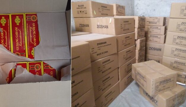 Smuggled ‘Gudang Garam’ cigarettes worth 17 crore seized from Navi Mumbai