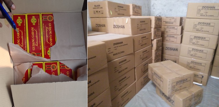 Smuggled 'Gudang Garam' cigarettes worth 17 crore seized from Navi Mumbai