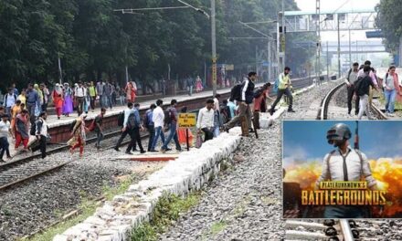 Fatal Addiction: Two youths playing PUBG near railway tracks run over by train