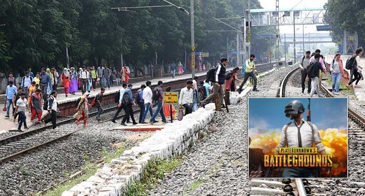Fatal Addiction: Two youths playing PUBG near railway tracks run over by train