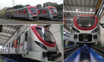 Navi Mumbai Metro gets two new swanky rakes, nears 2020 deadline