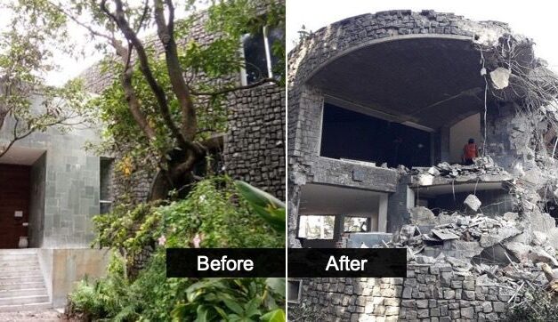 Nirav Modi’s seaside bungalow demolished with explosives