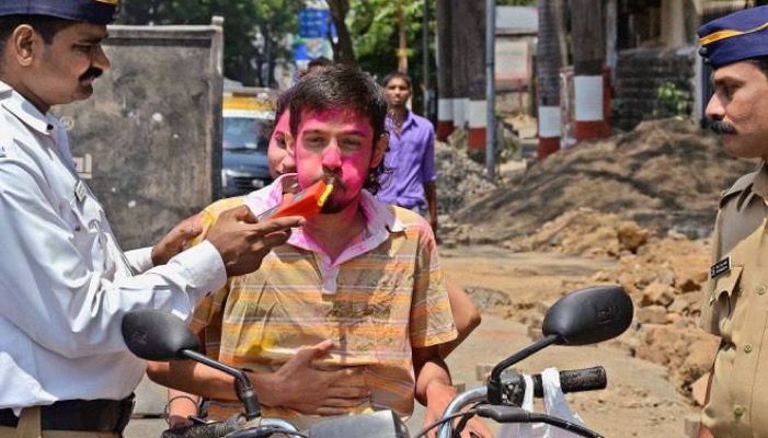 Over 10,000 traffic violations reported in Mumbai on Holi