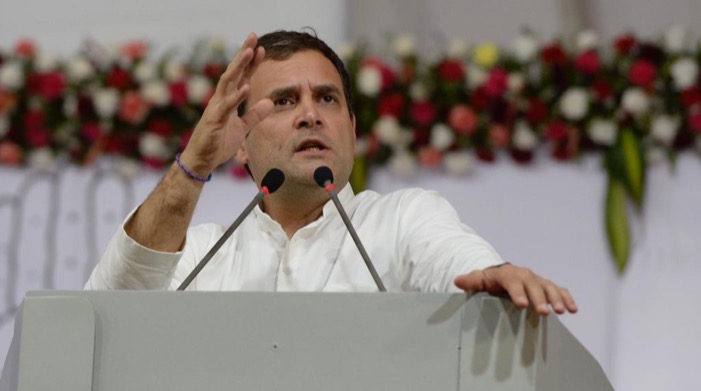 Will give 500 sq.ft flats to Mumbai’s slum dwellers within 10 days of coming to power: Rahul Gandhi