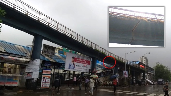Joint, not Crack: BMC says Matunga Road bridge safe for pedestrians