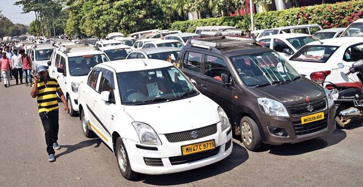 Mumbai now has 4 Ola/Uber cabs for every kaali-peeli taxi