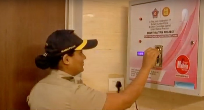Over 100 sanitary pad vending machines to be installed in Mumbai for women police officers