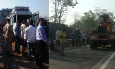 2 dead, 20 injured in bus accident on Mumbai-Pune Expressway