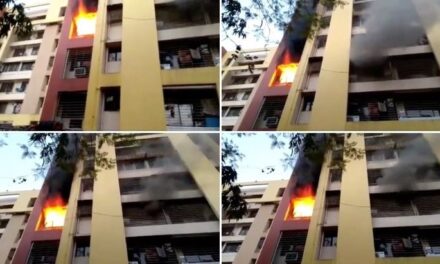 Fire breaks out at residential building on Ghodbunder Road, Thane