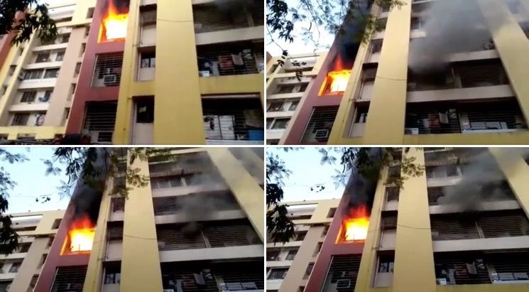 Fire breaks out at residential building on Ghodbunder Road, Thane