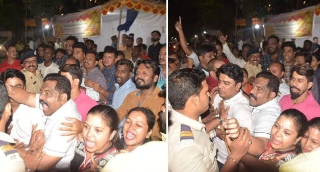 MNS, BJP workers clash in Thane; police resorts to lathicharge